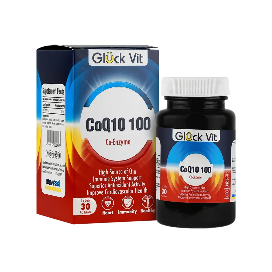 قرص کوکیوتن 100 میلی گرم 30 عددی گلوک ویت